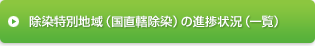 除染特別地域（国直轄除染）の進捗状況（一覧）