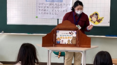 移動展示の様子