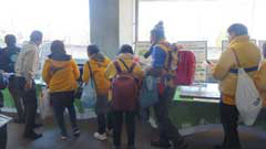 移動展示の様子