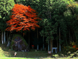 破石の写真