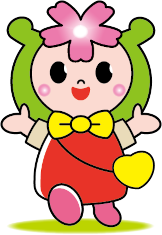 芝桜の里イメージキャラクタージュッピーちゃん